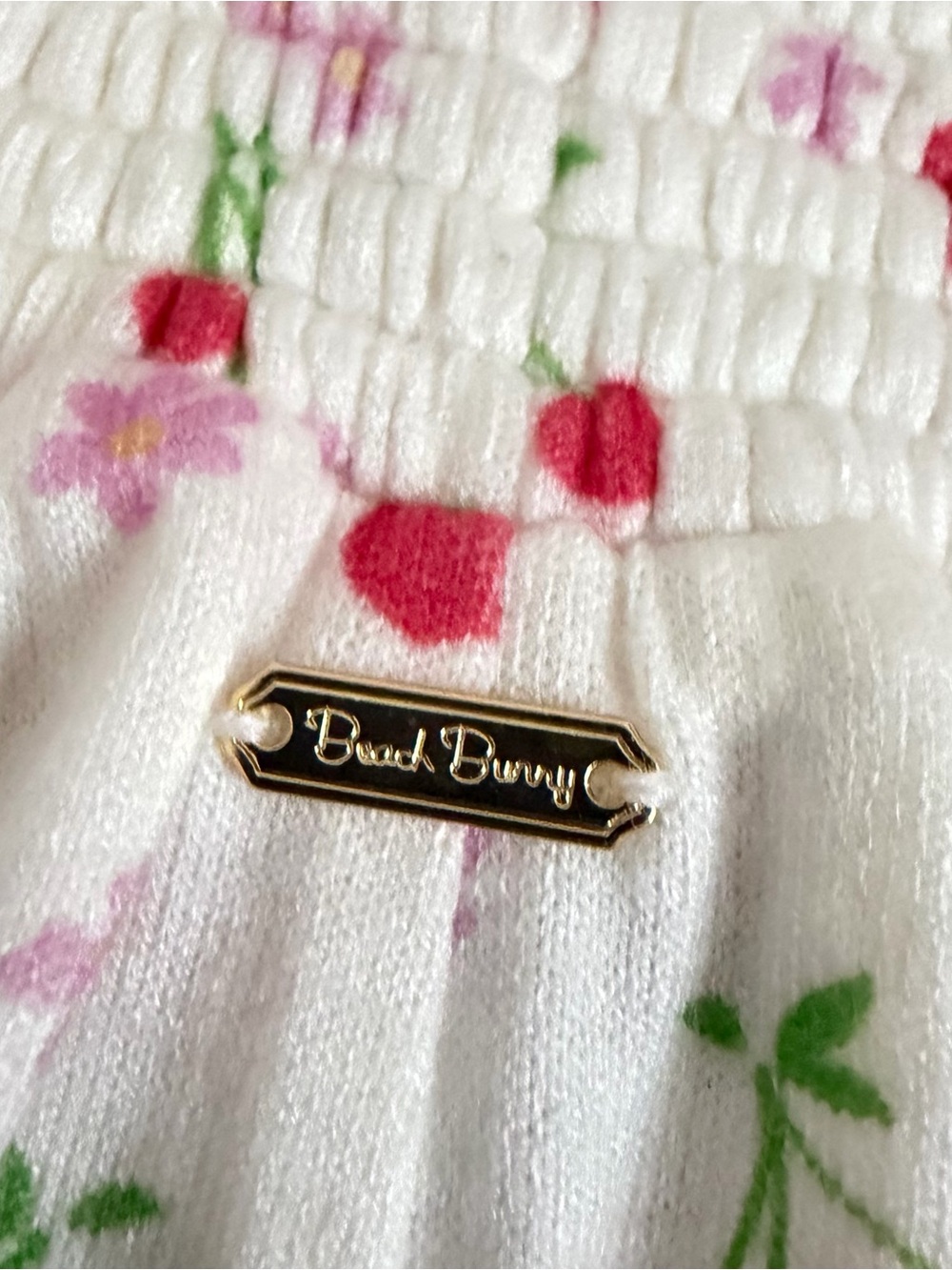 Beach bunny knit Mai Lounge Short - Cherry Crush - Picture 5 of 6
